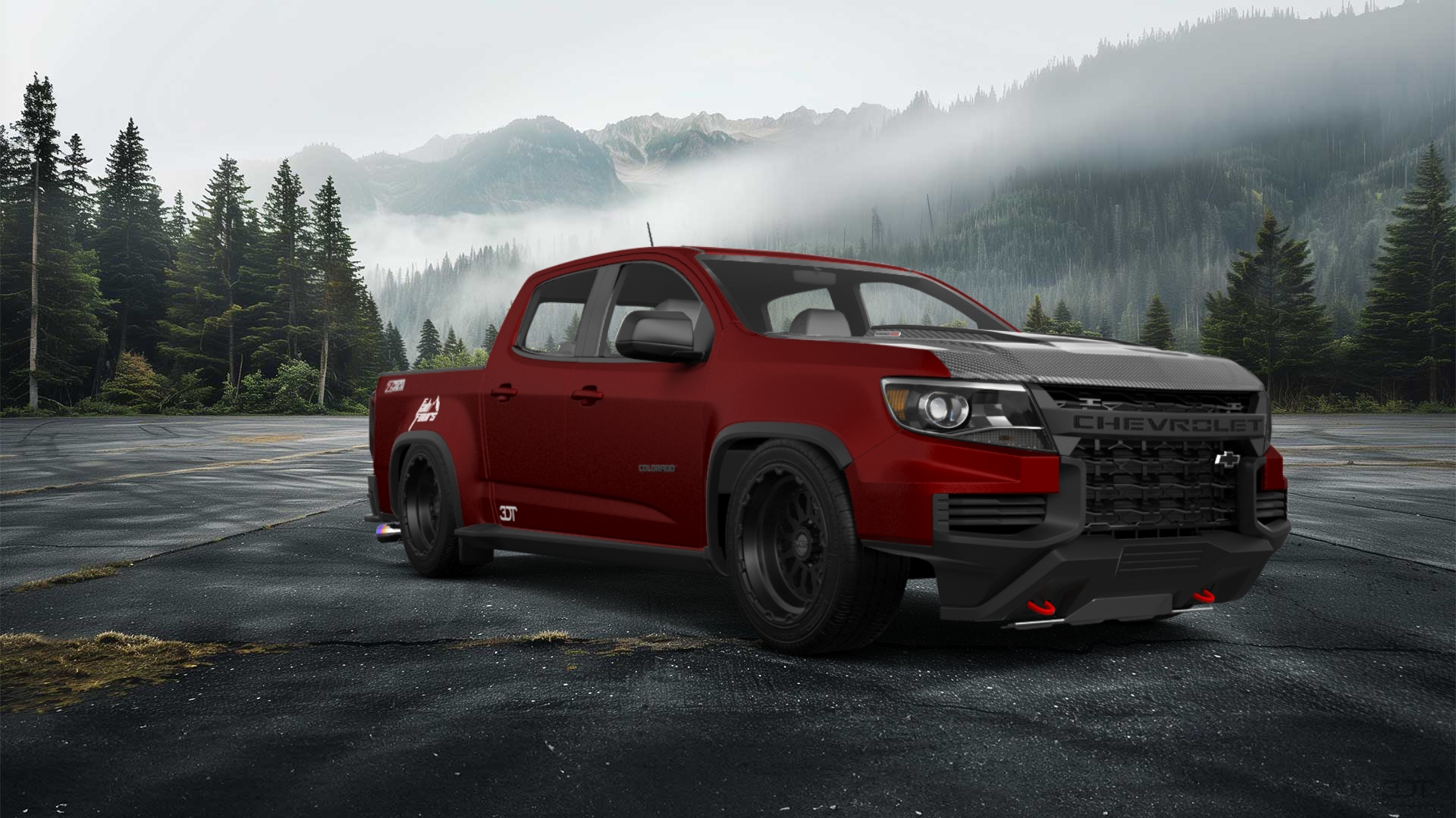 Chevrolet Colorado Crew Cab 4 Door pickup truck 2015 tuning