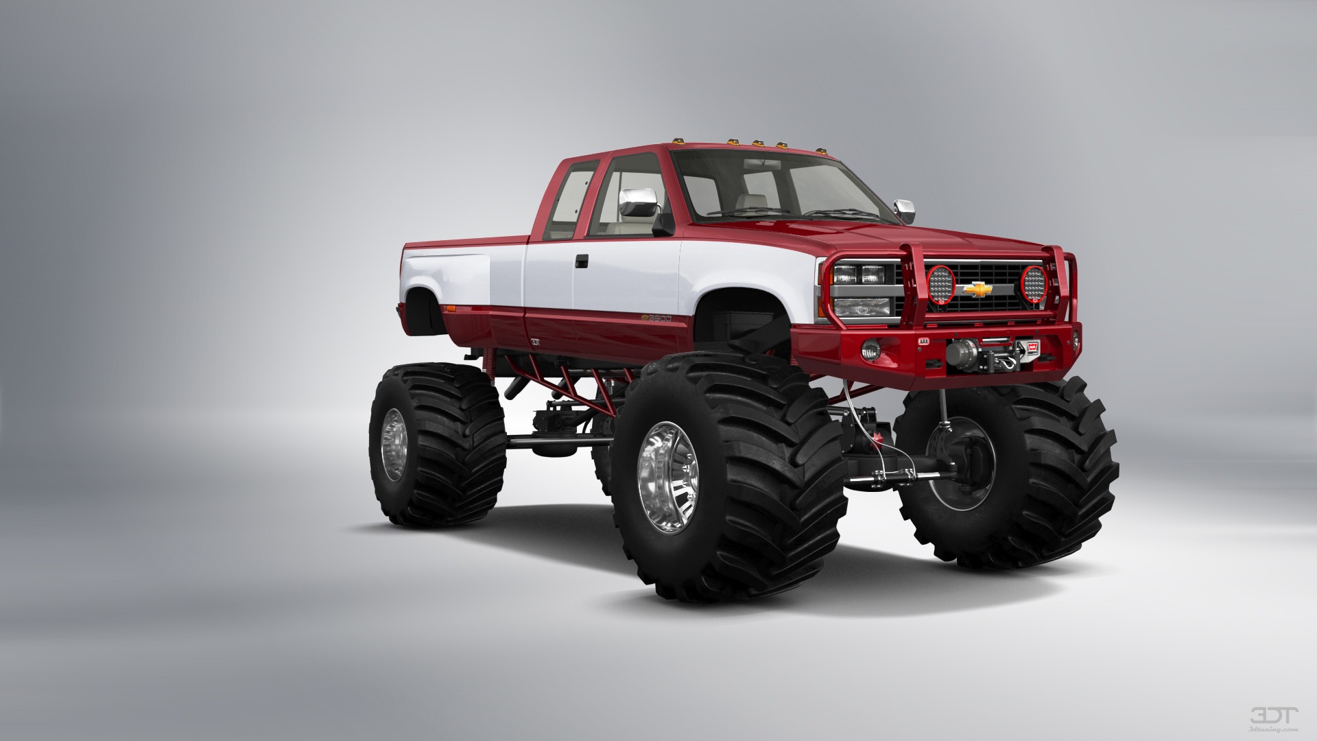 Chevrolet K3500 Extended Cab Pickup Truck 1988