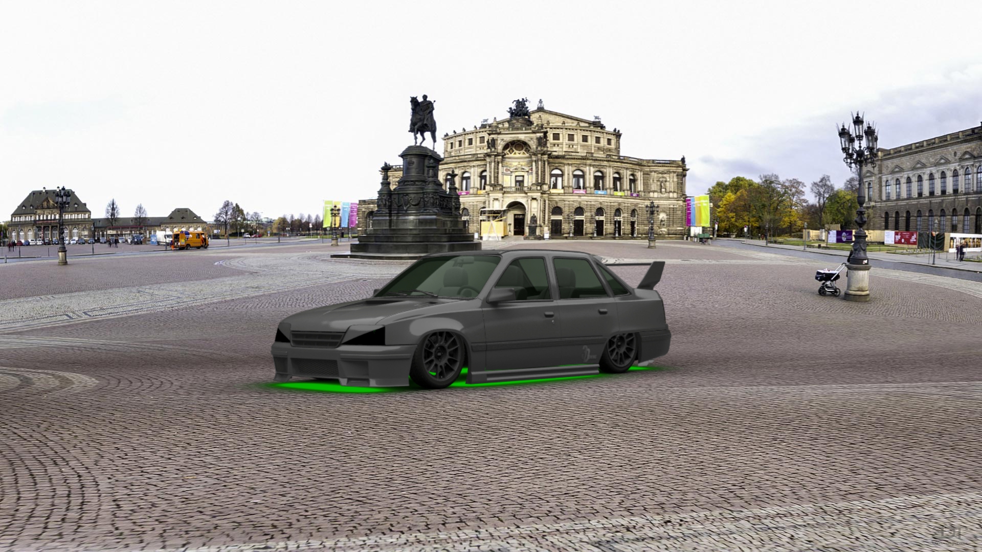 Opel Kadett E Sedan 1984 tuning