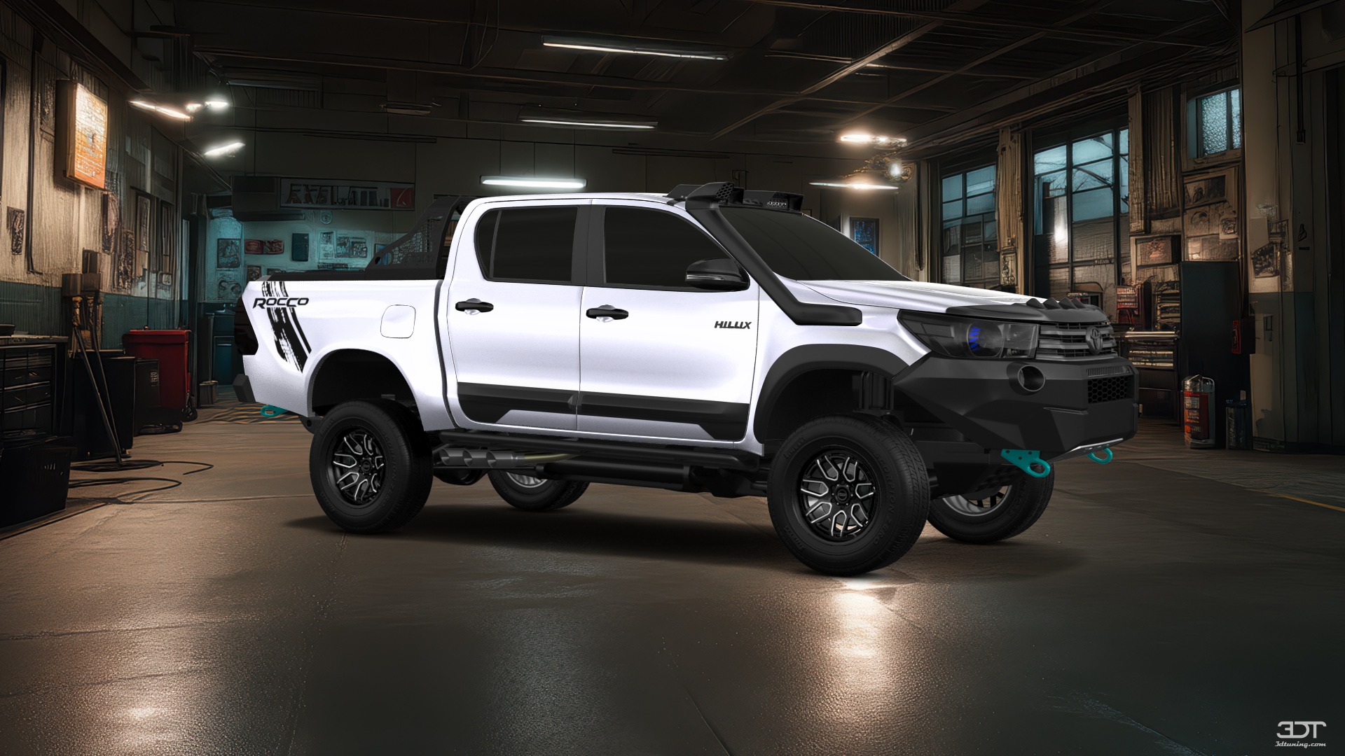 Toyota Hilux Double Cab 4 Door pickup truck 2015 tuning