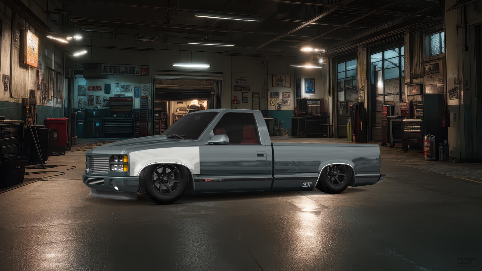 GMC Sierra 1500 2 Door pickup truck 1988 tuning