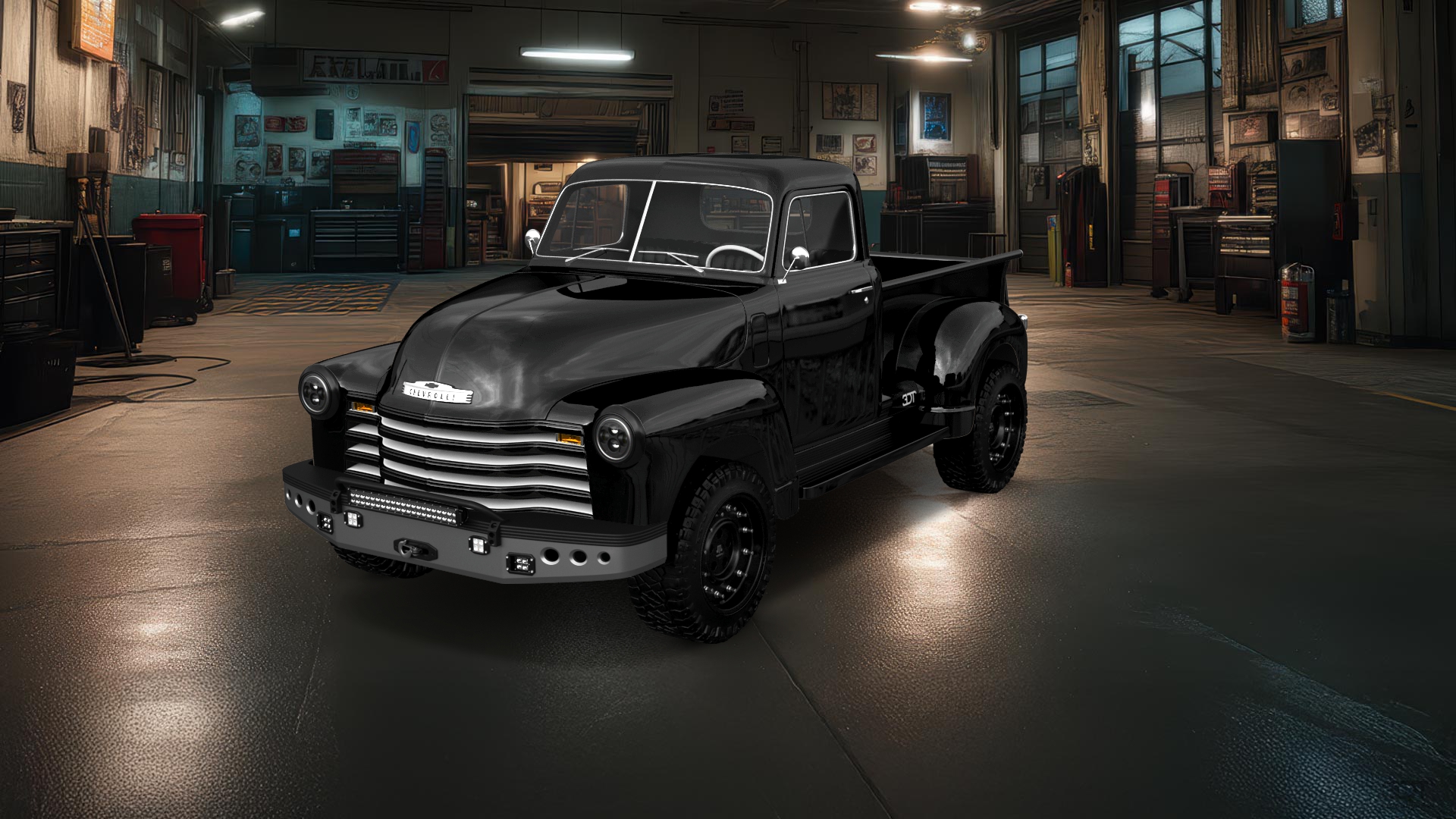 Chevrolet 3100 2 Door pickup truck 1950 tuning