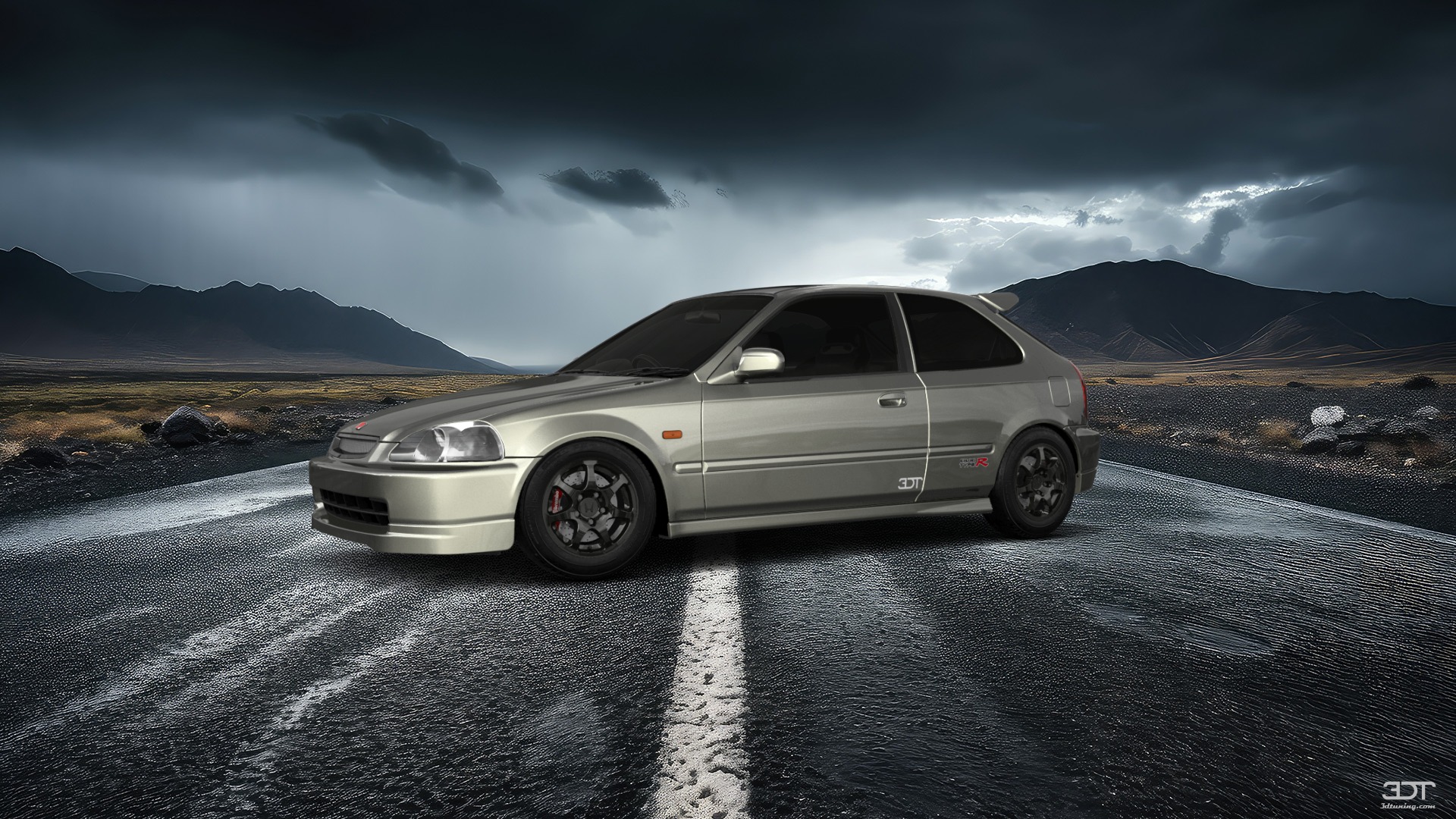 Honda Civic 3 Door Hatchback 1997 Images