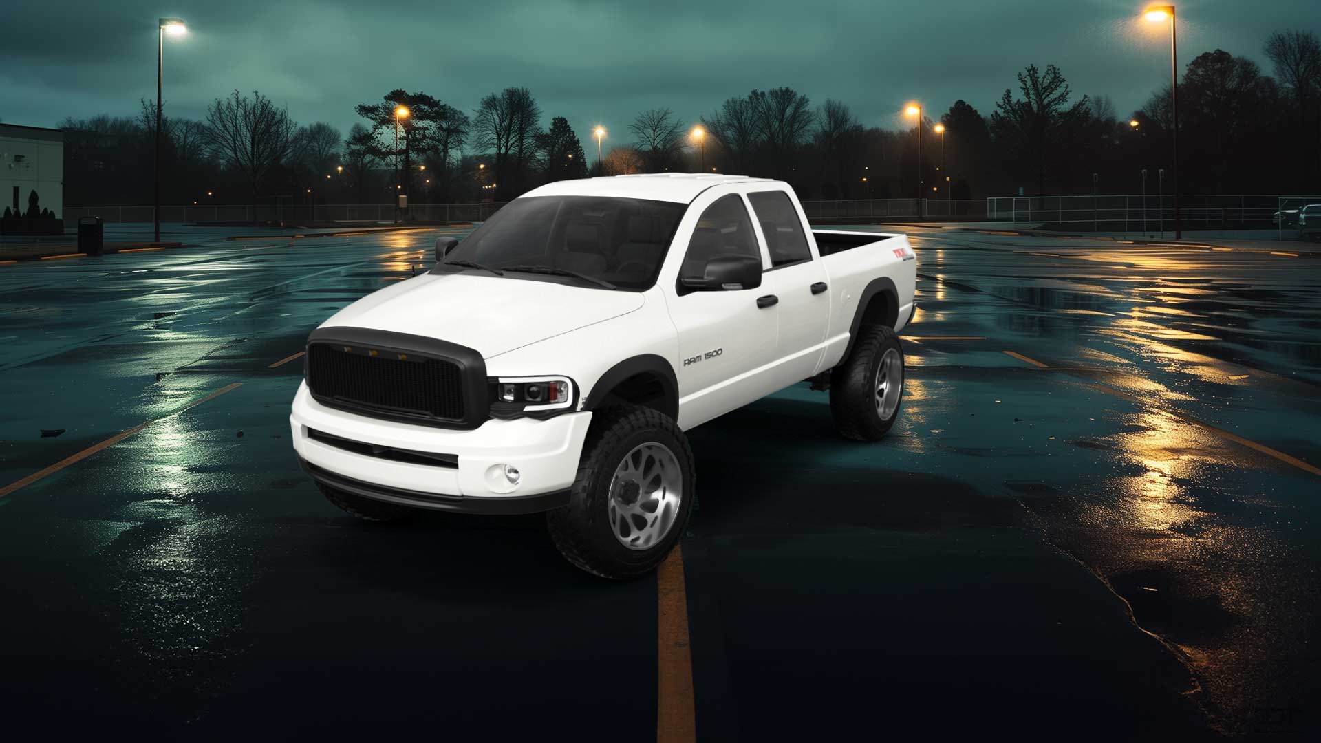 Dodge Ram 1500 6.4 ft box 4 Door pickup truck 2002 tuning