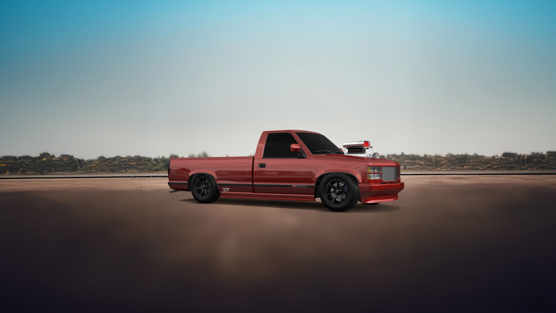 GMC Sierra 1500 2 Door pickup truck 1988 tuning