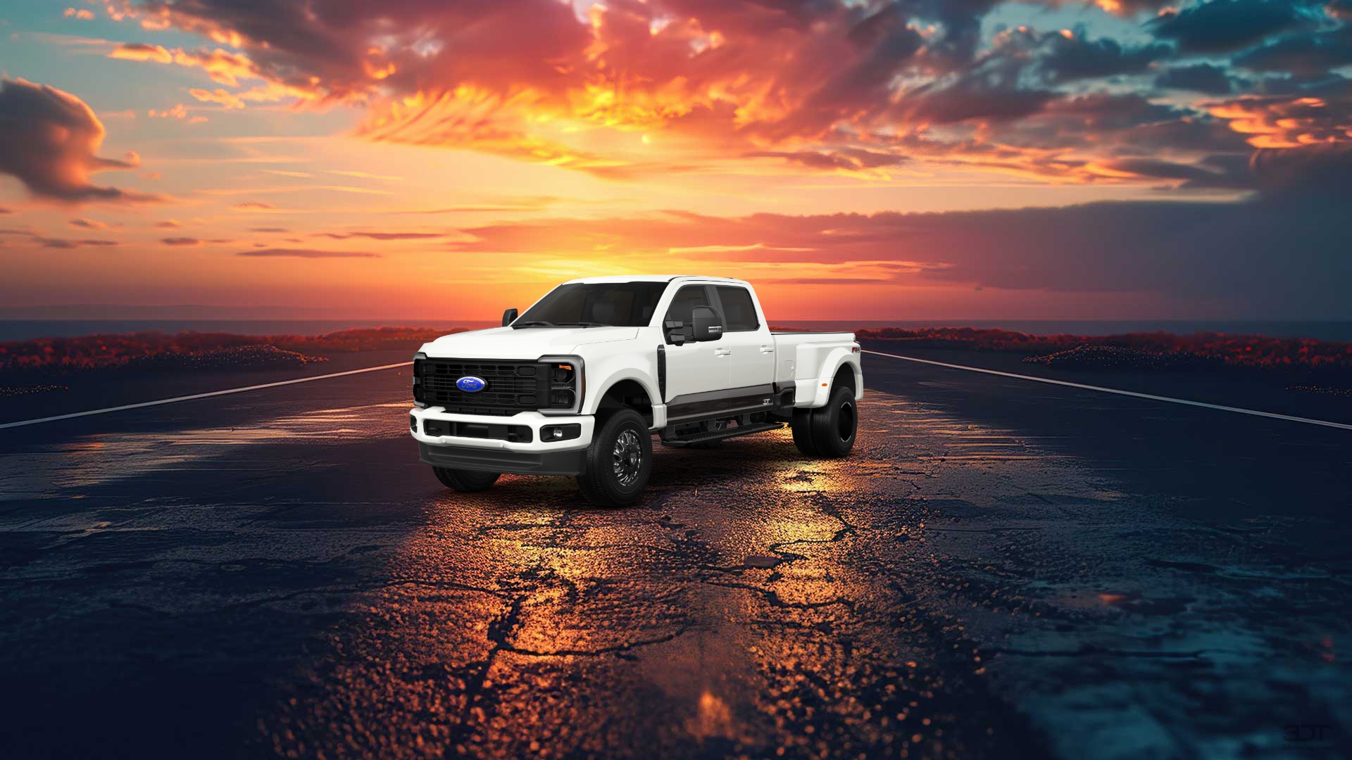 Ford F-350 DRW Crew Cab 4 Door pickup truck 2023 tuning