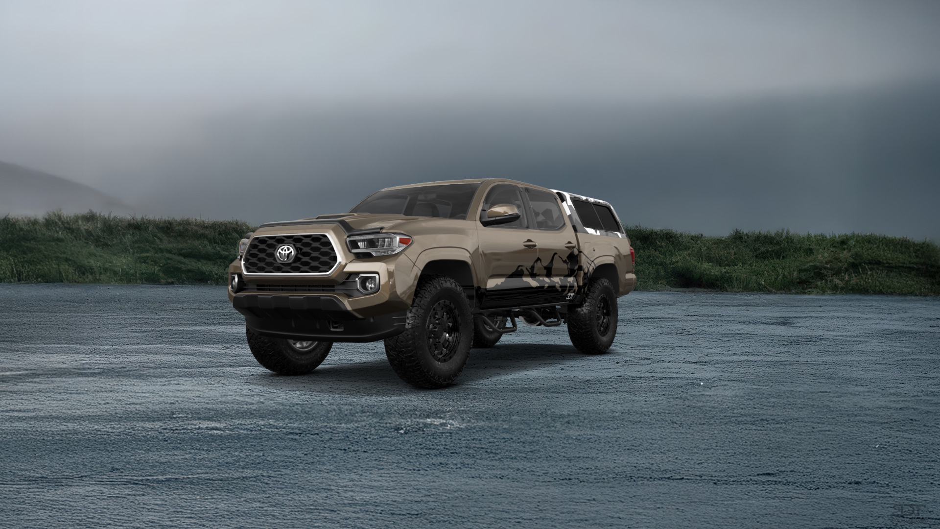 Toyota Tacoma 4 Door pickup truck 2018 tuning