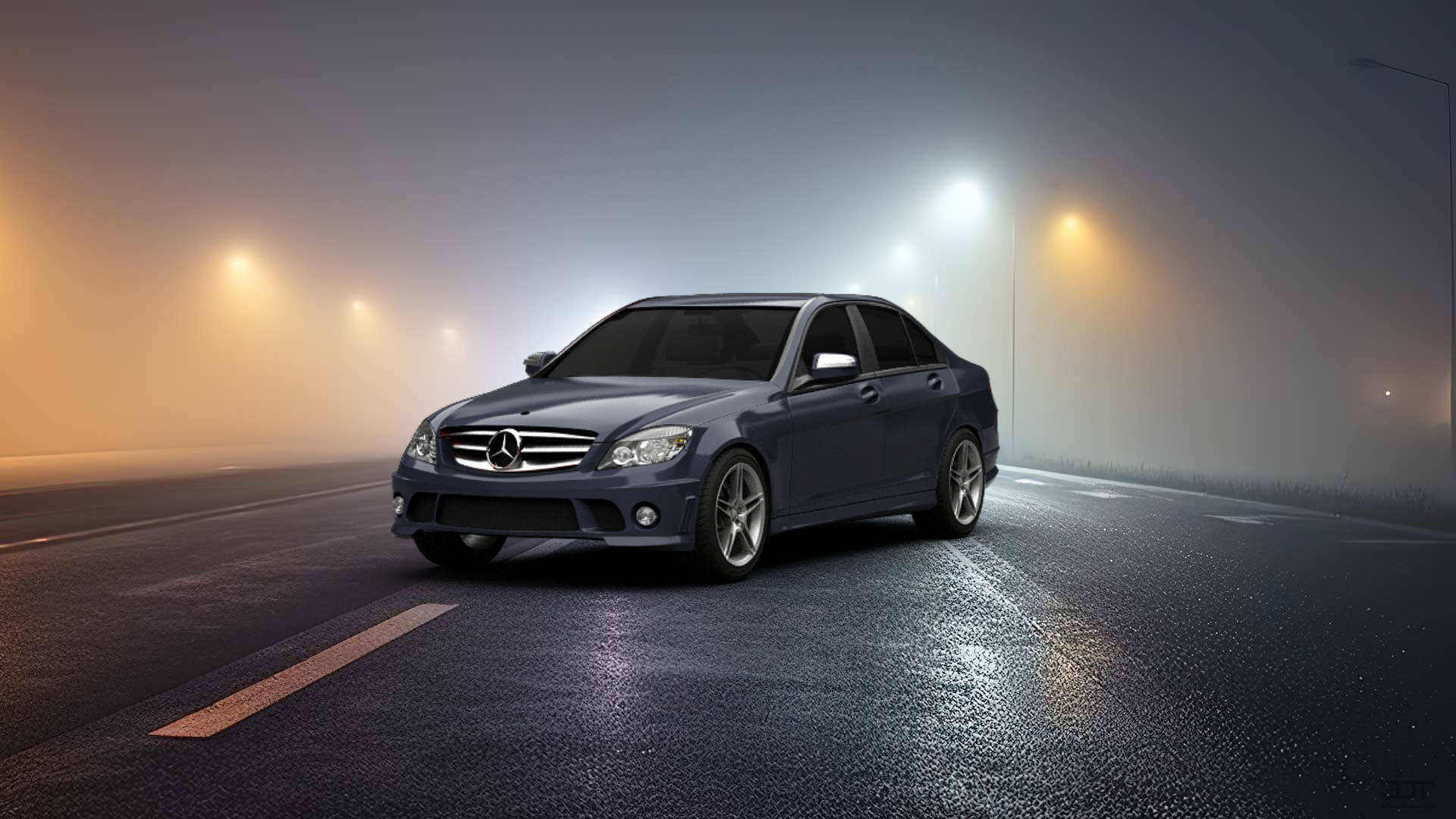 Mercedes C class Sedan 2007 tuning