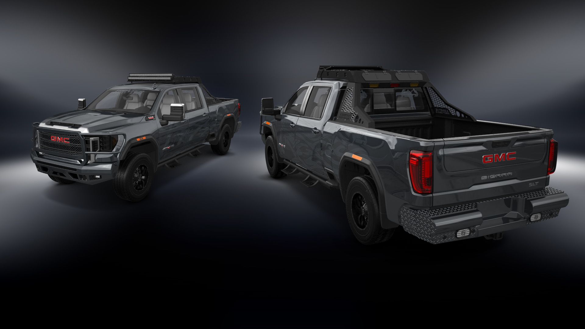 GMC Sierra 2500 HD 4 Door pickup truck 2020 tuning