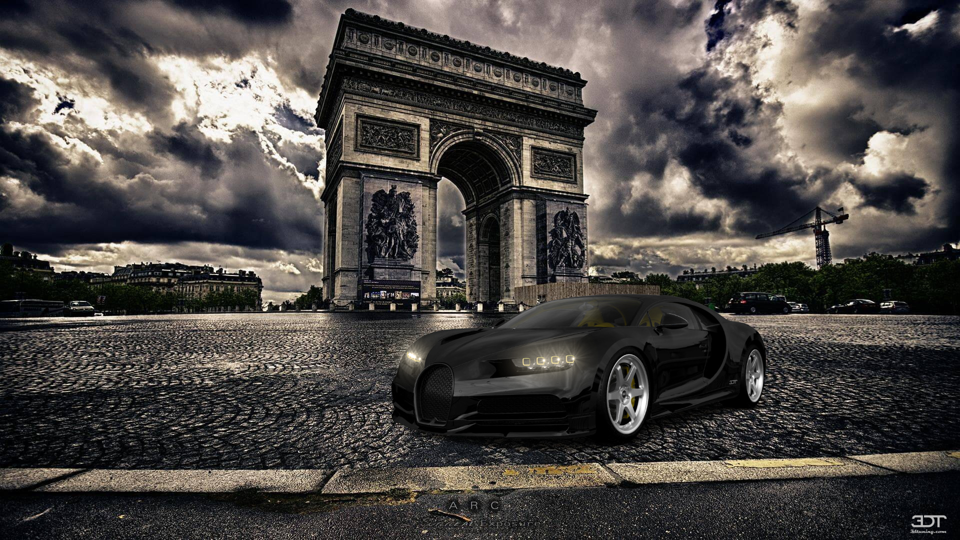 Bugatti Chiron 2 Door Coupe 2016 tuning