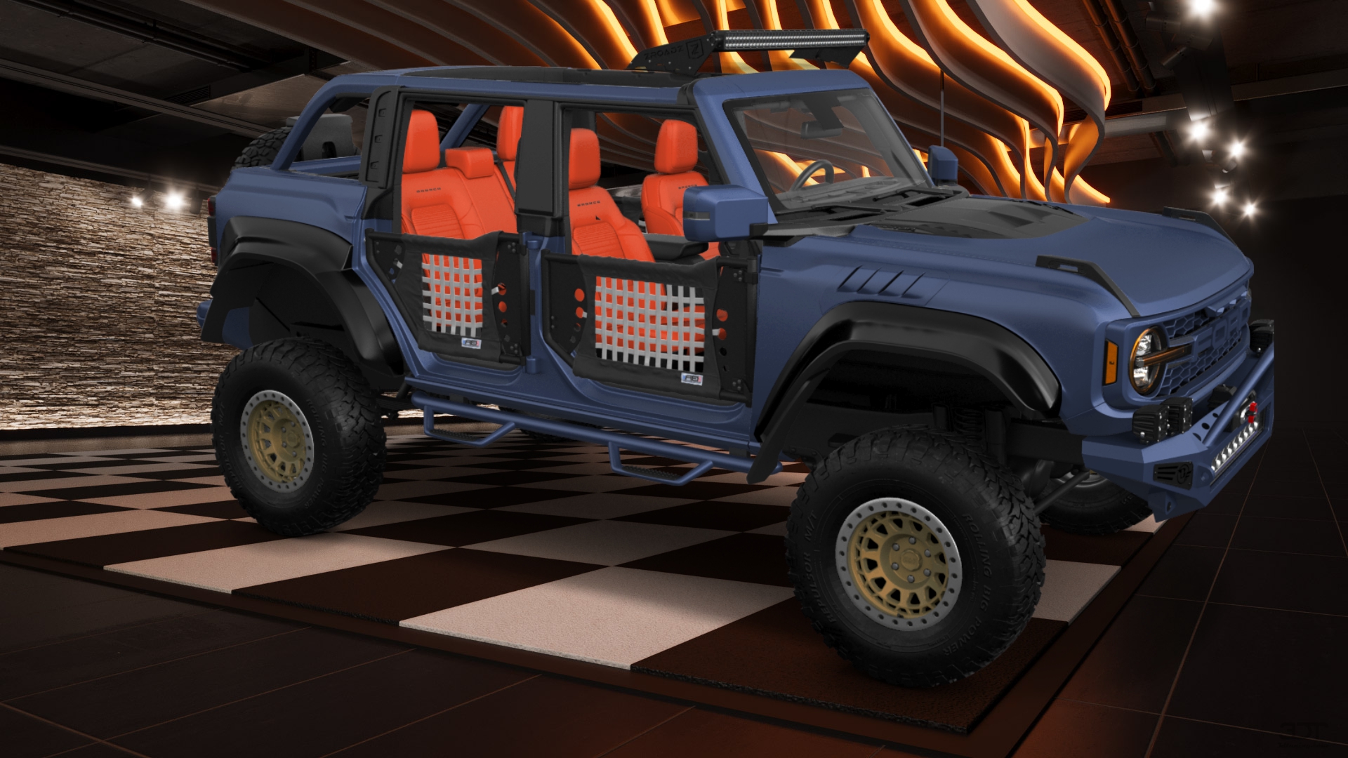 Ford Bronco Raptor 4 Door pickup truck 2022 tuning