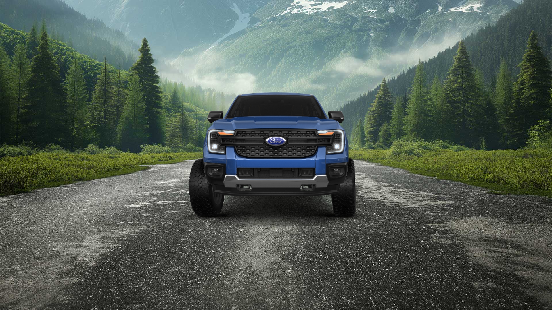 Ford Ranger 4 Door pickup truck 2022