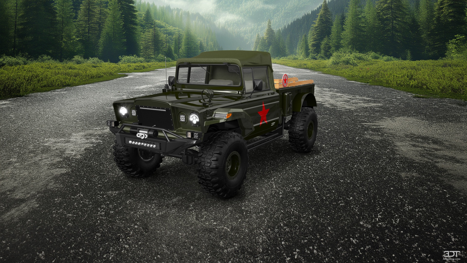 Jeep Kaiser M715 2 Door pickup truck 1968