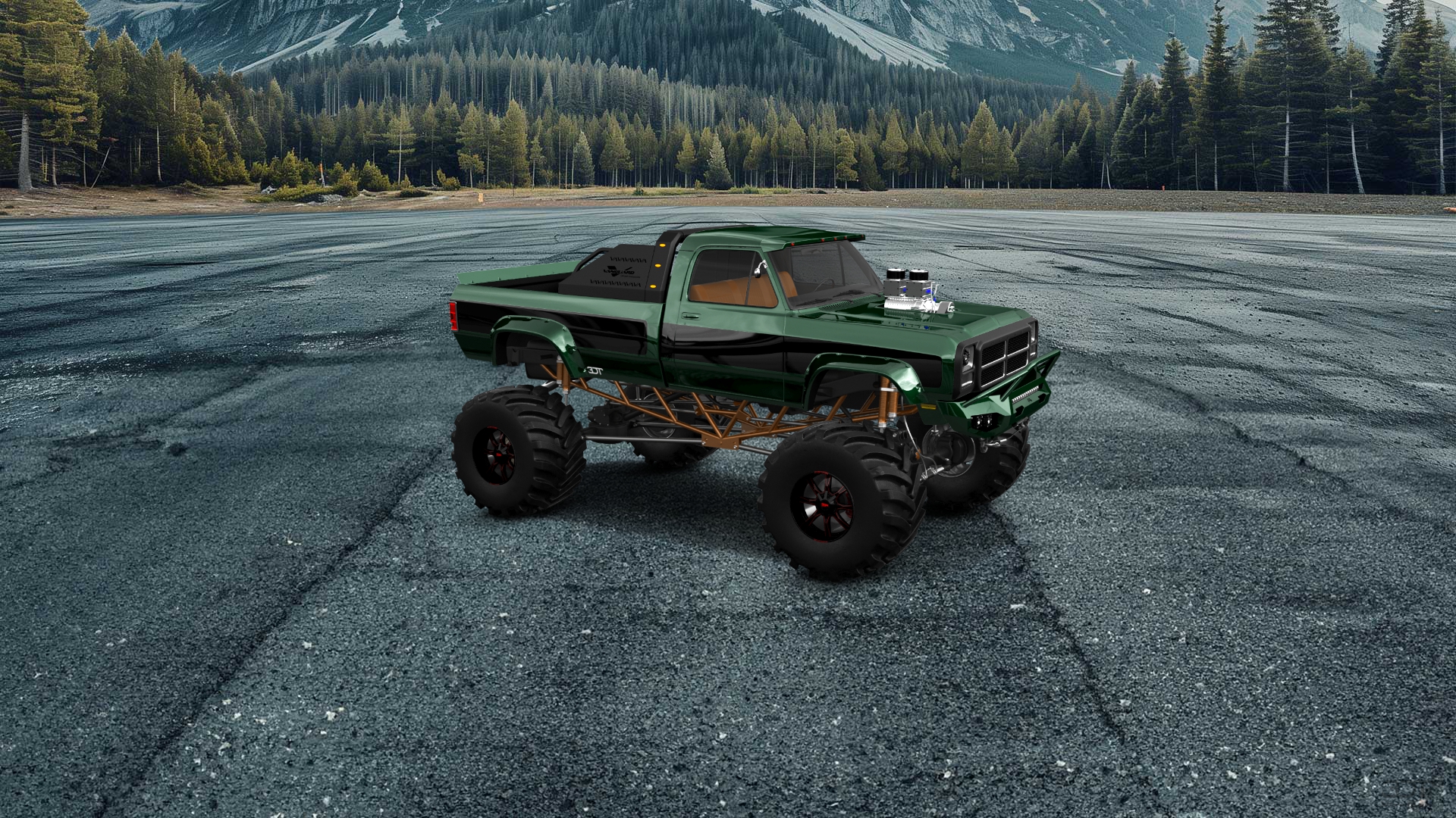 Dodge Ram 2 Door pickup truck 1991 tuning
