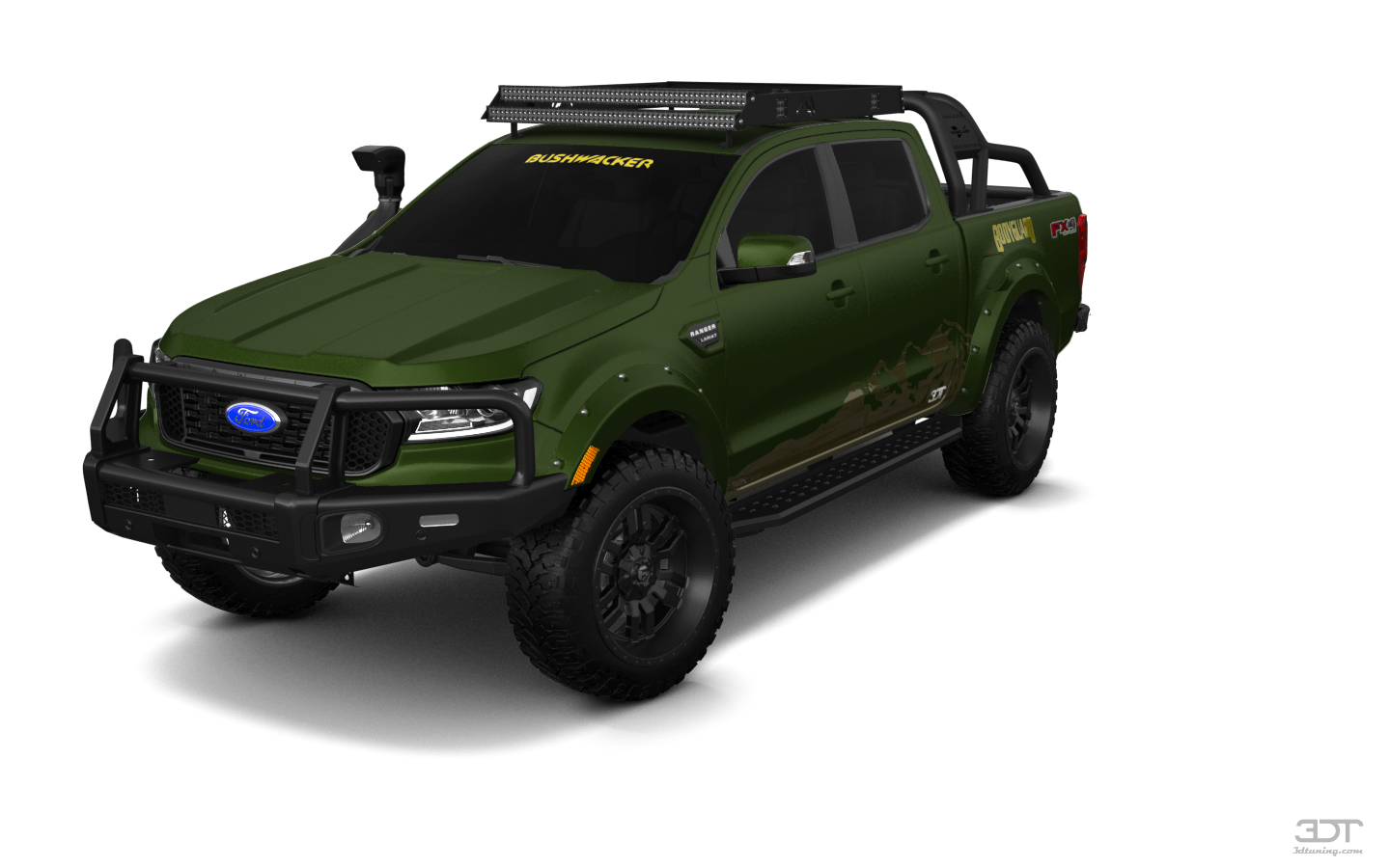 Ford Ranger 4 Door pickup truck 2019 tuning