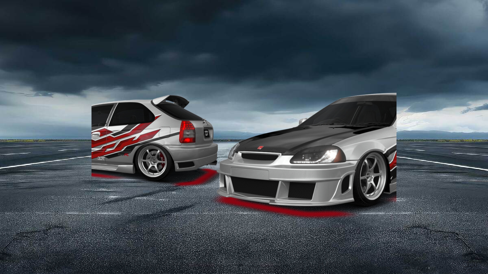 Honda Civic 3 Door Hatchback 1997 tuning