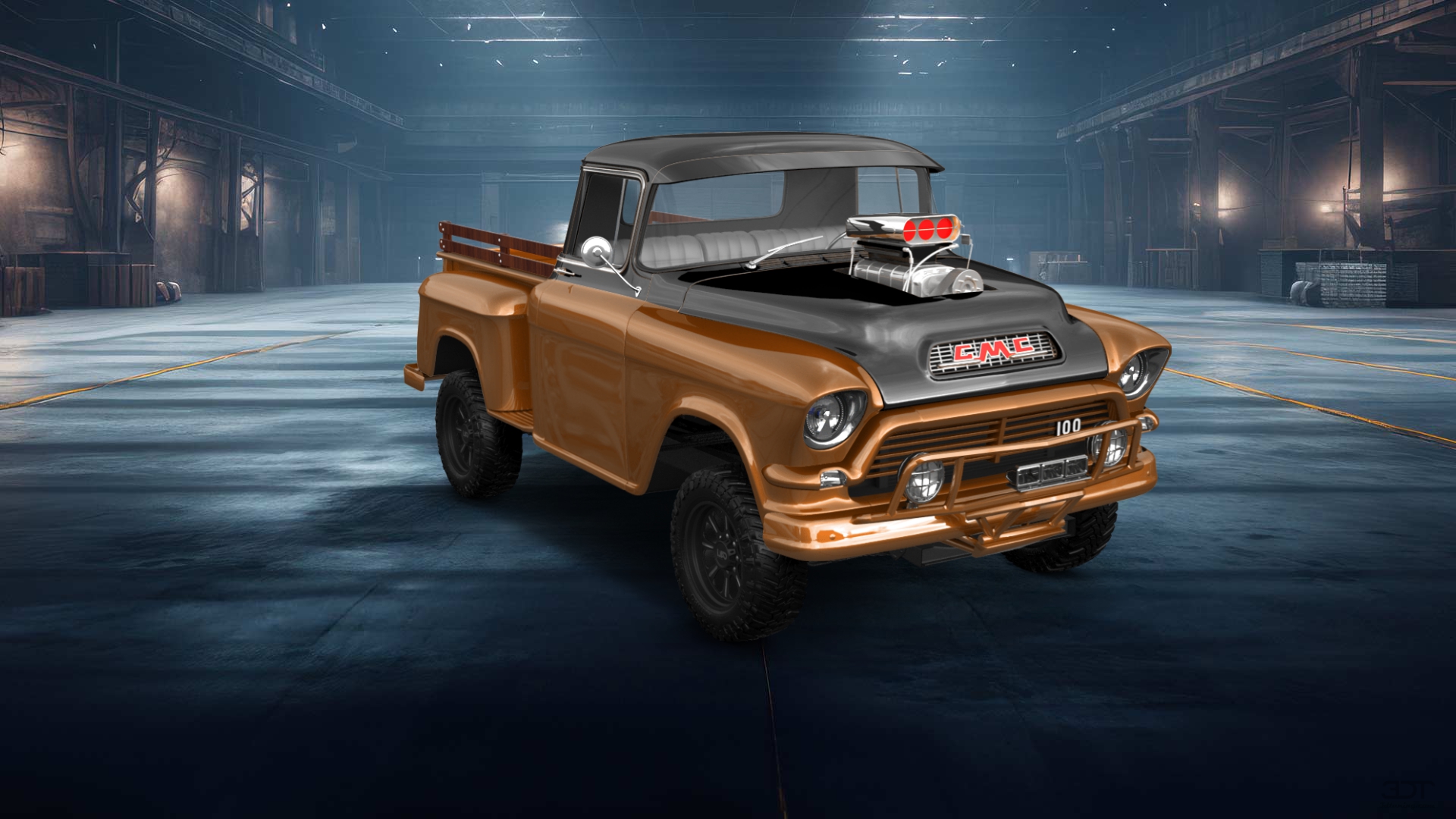 GMC 100 Stepside 2 Door pickup truck 1957