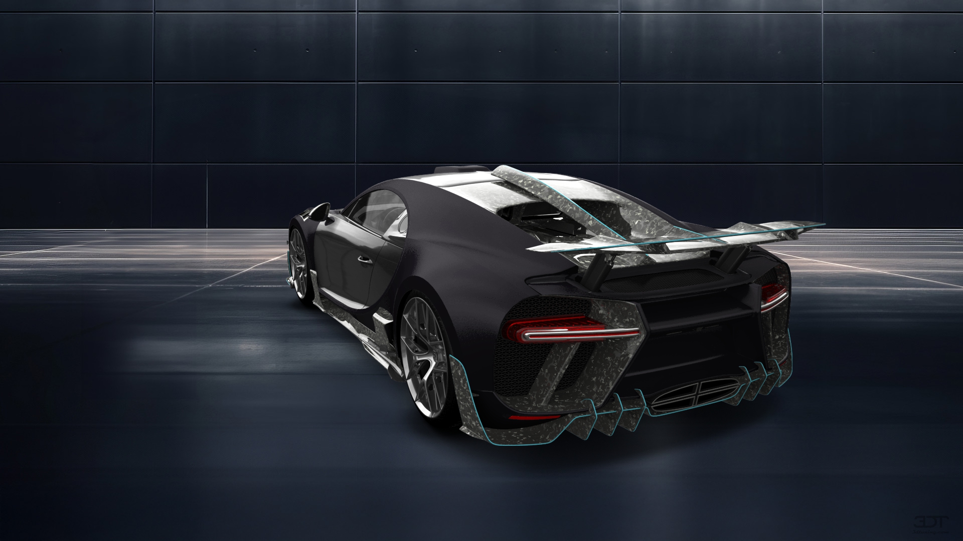 Bugatti Chiron 2 Door Coupe 2016 tuning