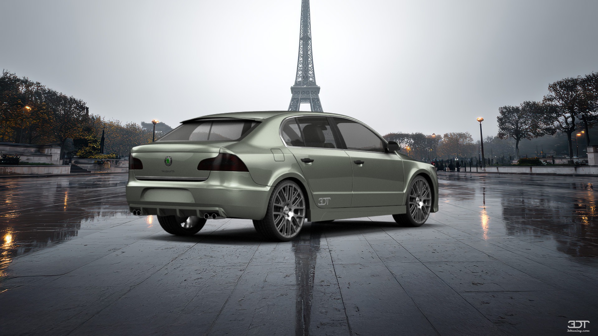 Skoda Superb Sedan 2009 tuning