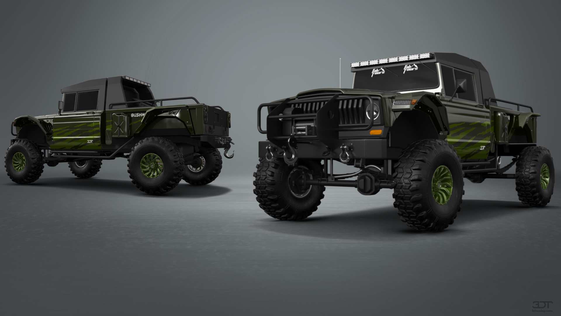 Jeep Kaiser M715 2 Door pickup truck 1968