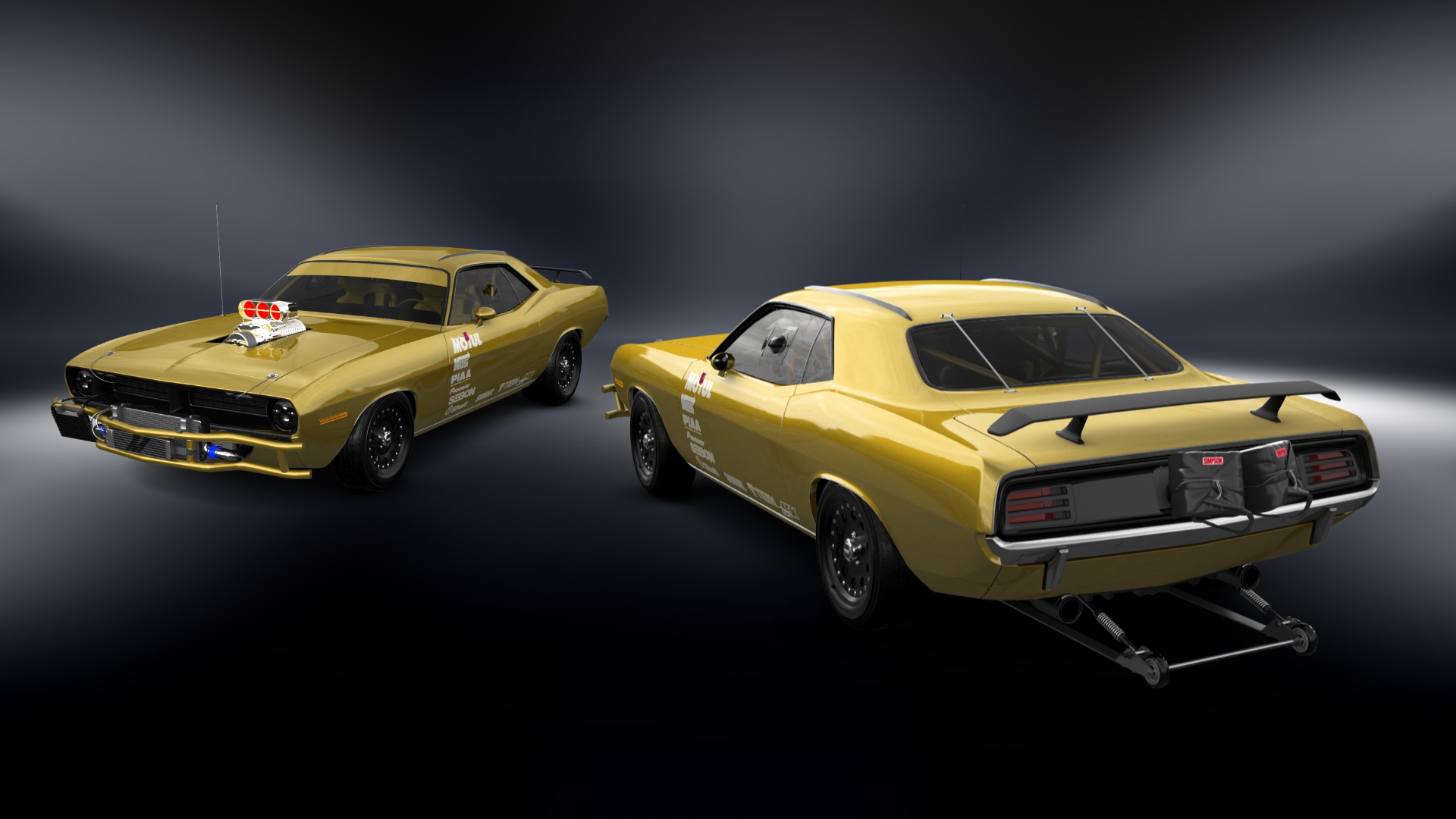 Plymouth Barracuda 2 Door Hardtop 1970 tuning