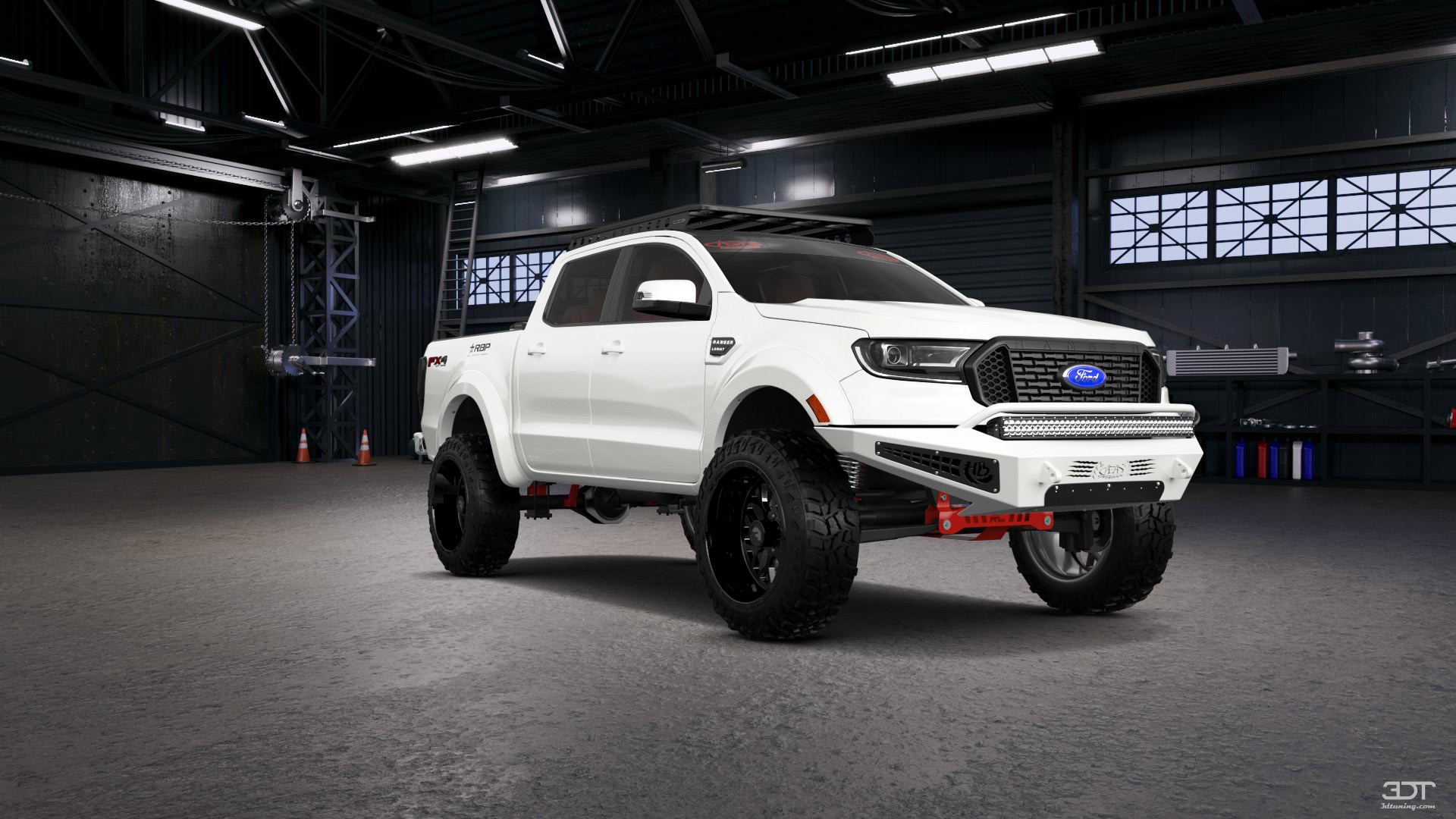 Ford Ranger 4 Door pickup truck 2019 tuning