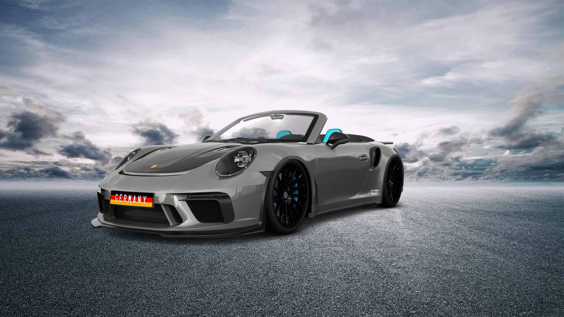 Porsche 911 Turbo S 2 Door Convertible 2014 tuning