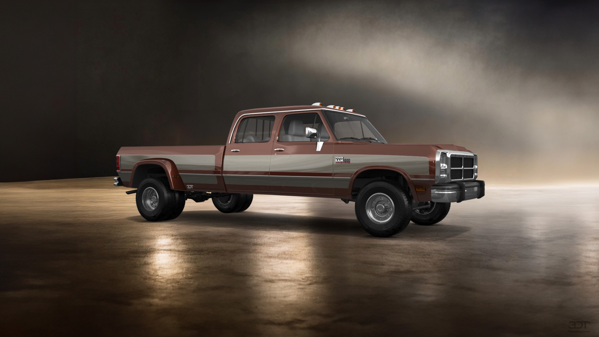 Dodge Ram 350 4 Door pickup truck 1991 tuning