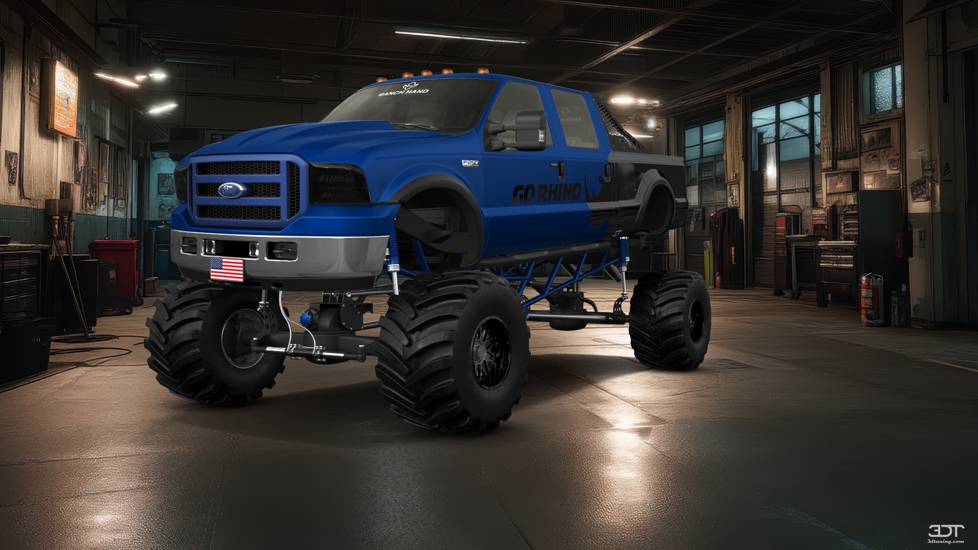 Ford F-250 Crew Cab 4 Door pickup truck 1999 tuning