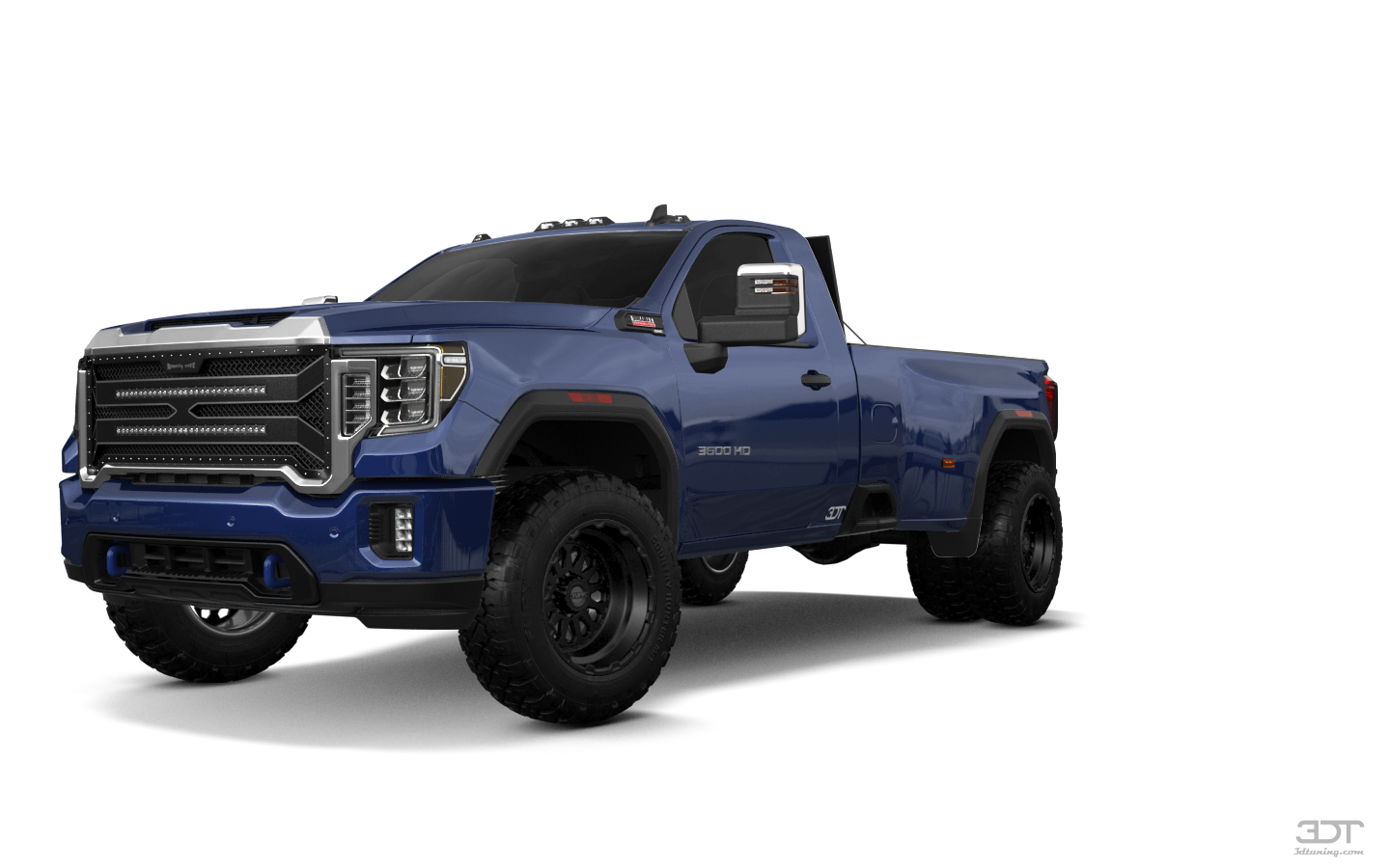 Tuning GMC Sierra 3500 HD 2 Door pickup truck 2020