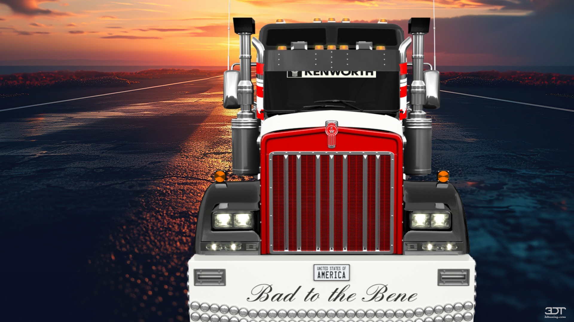 Kenworth W900 Sleeper Cab Truck 2015