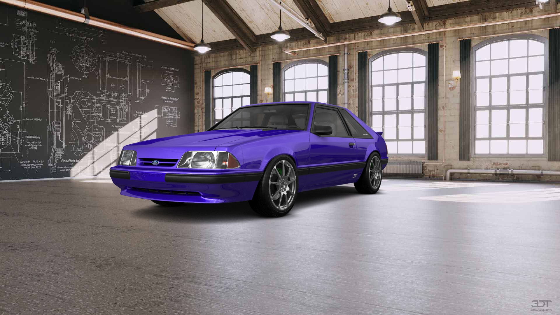 Ford Mustang 3 Door Hatchback 1988