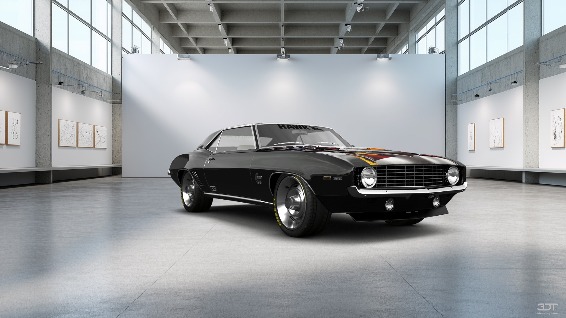 Chevrolet Camaro SS 2 Door Hardtop 1969 tuning