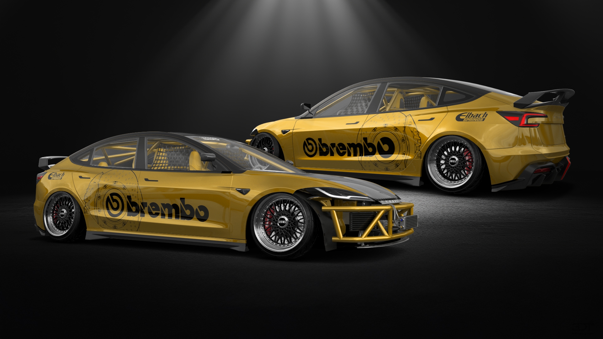 Tesla Model 3 4 Door Saloon 2023 tuning