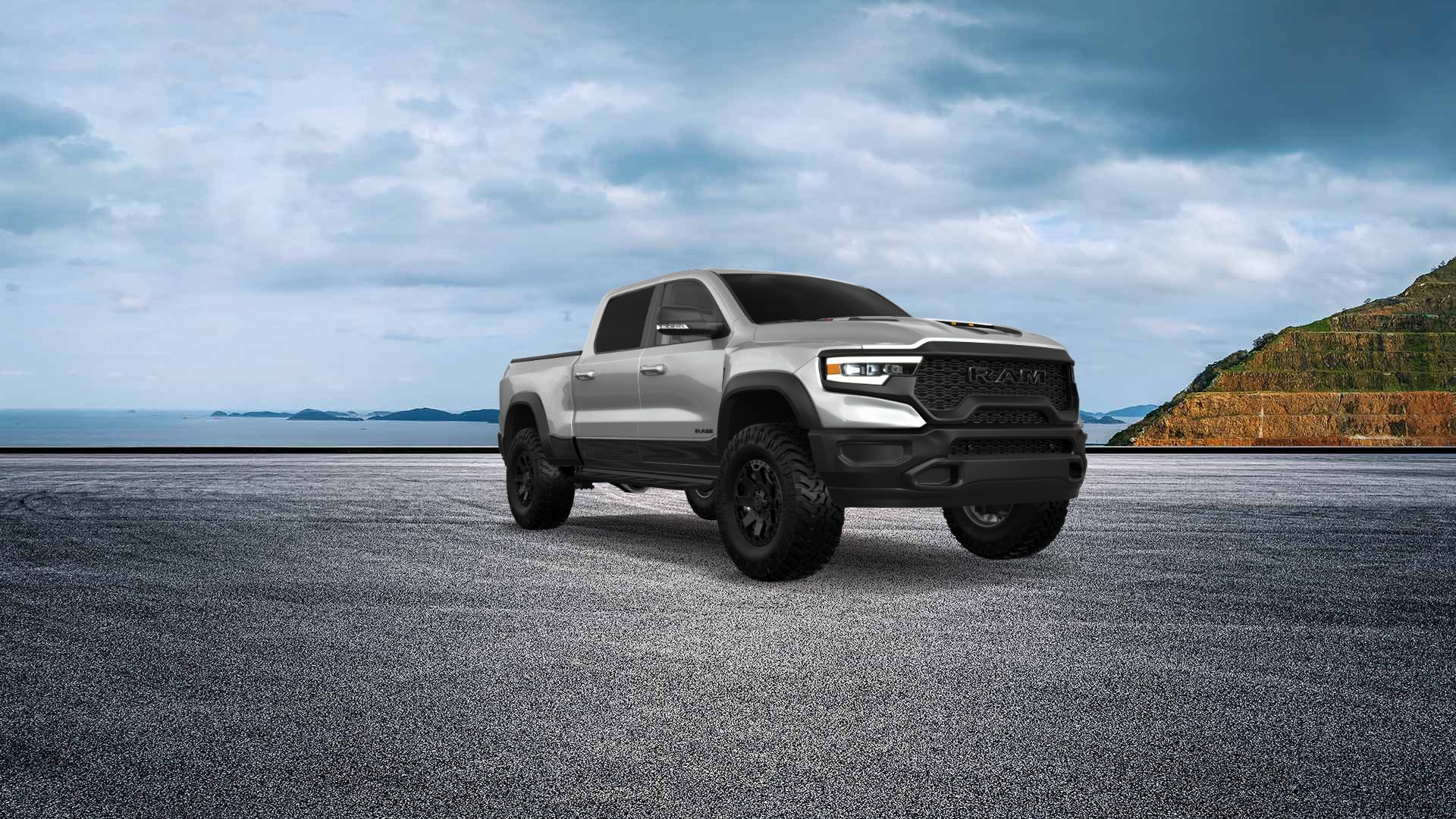 Dodge Ram 1500 TRX 4 Door pickup truck 2021