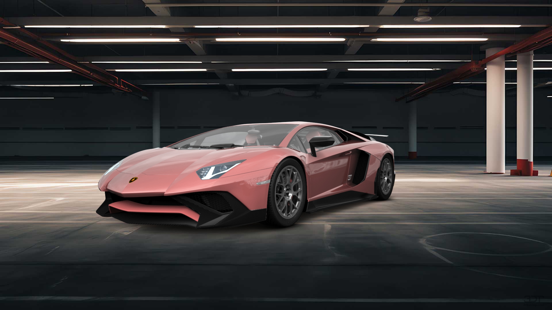 Lamborghini Aventador 2 Door Coupe 2012 tuning