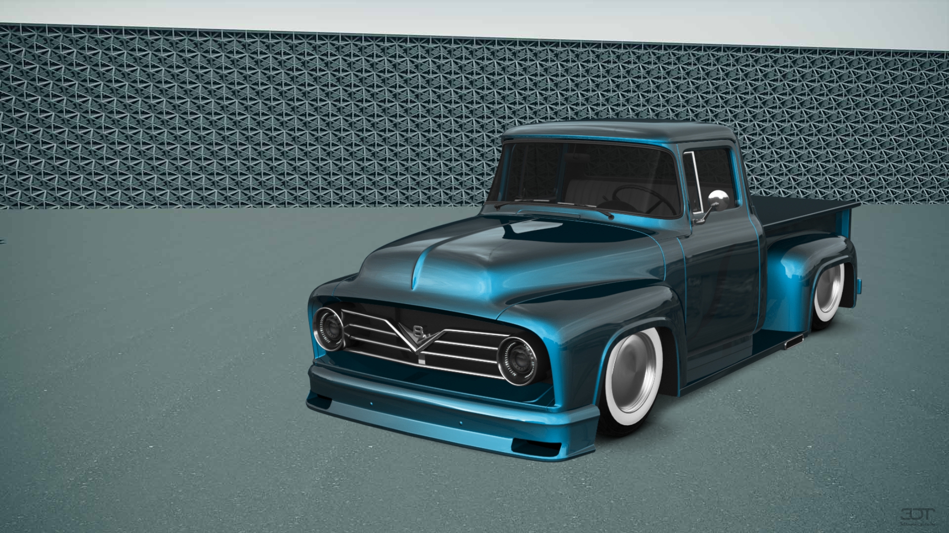 Ford F-100 2 Door truck 1956