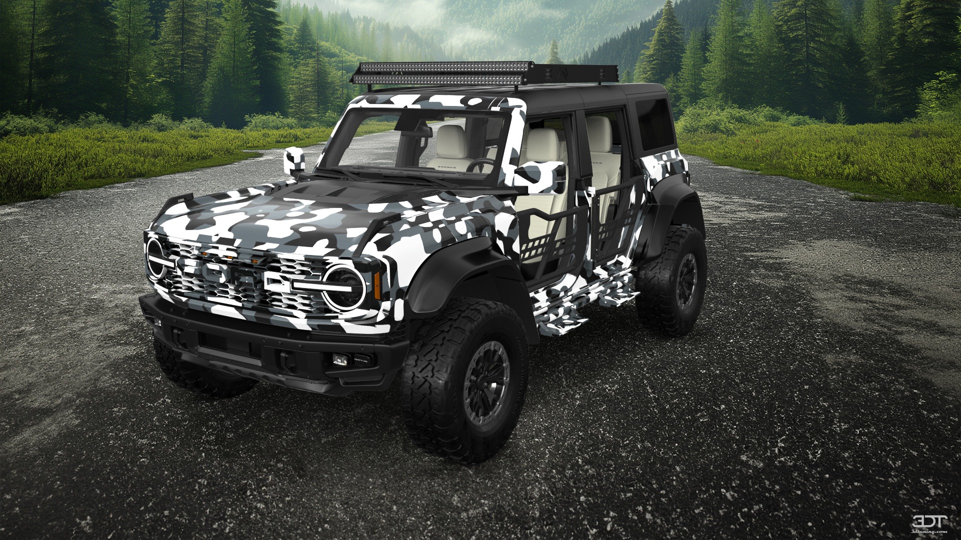 Ford Bronco Raptor 4 Door pickup truck 2022