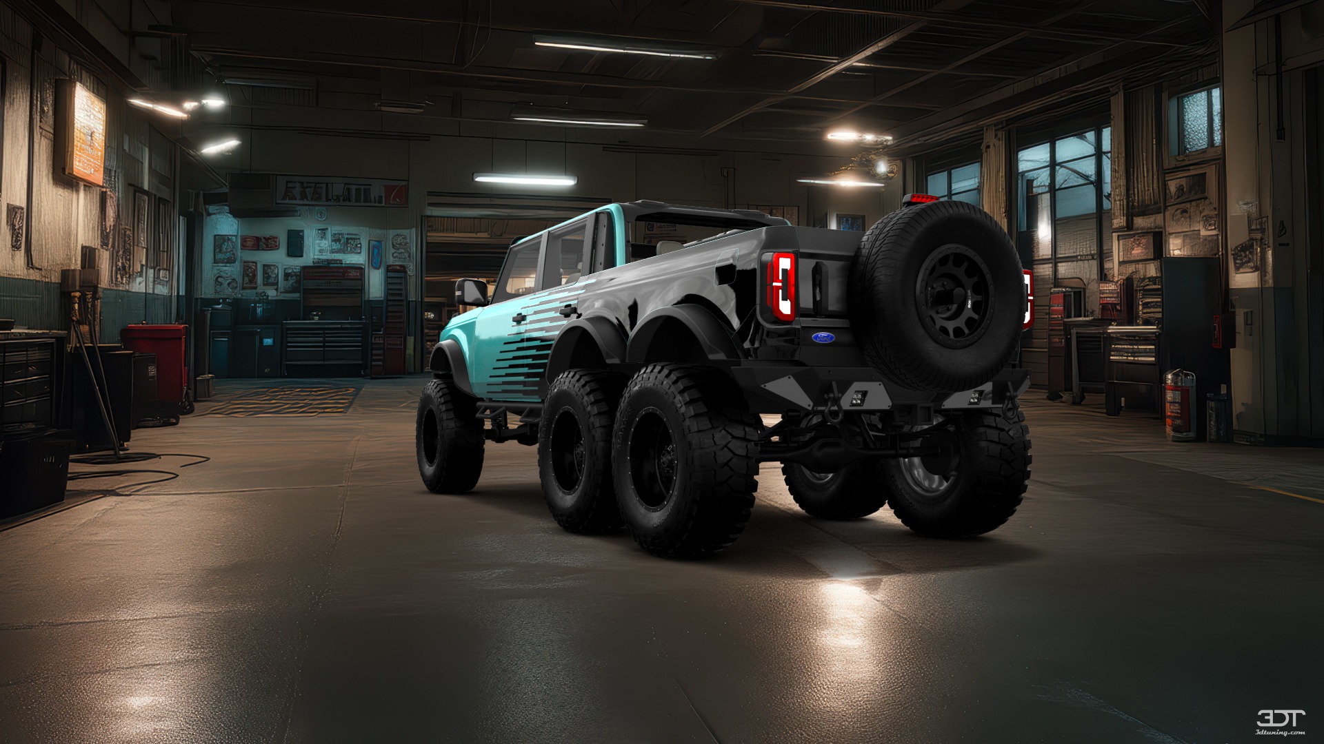 Ford Bronco 6X6 4 Door pickup truck 2021 Images