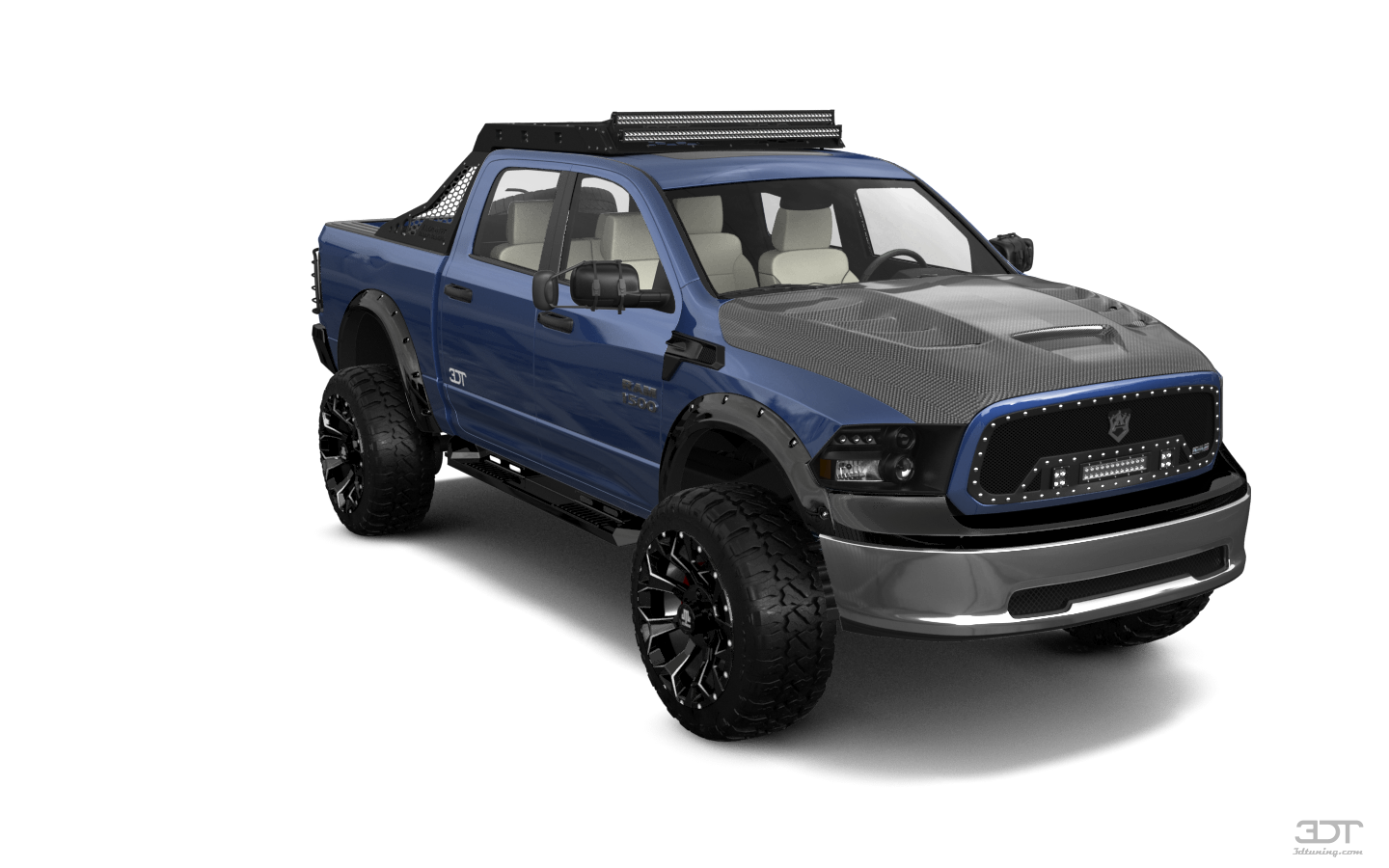 Dodge Ram 1500 5.7' box 4 Door pickup truck 2010