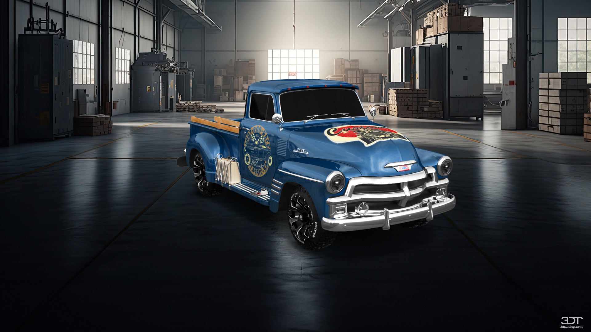 Chevrolet 3100 2 Door pickup truck 1954 tuning