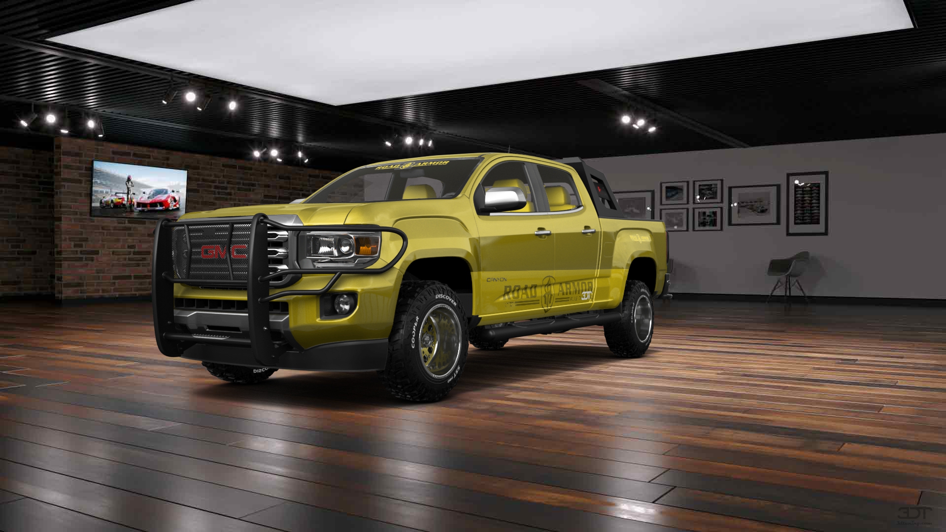 GMC Canyon Crew Cab 4 Door pickup truck 2015 tuning