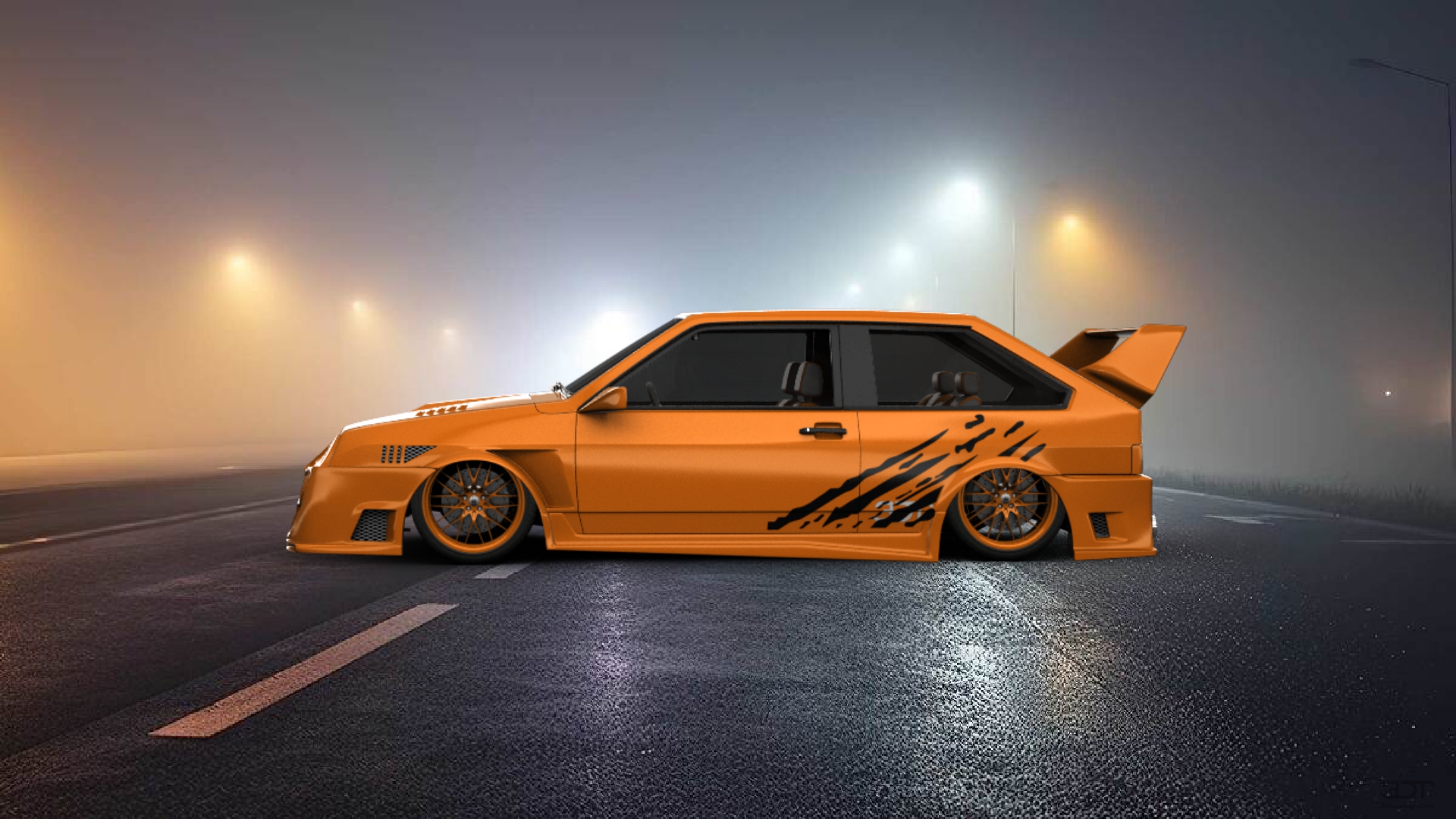 Lada 2108 3 Door Hatchback 2004 tuning