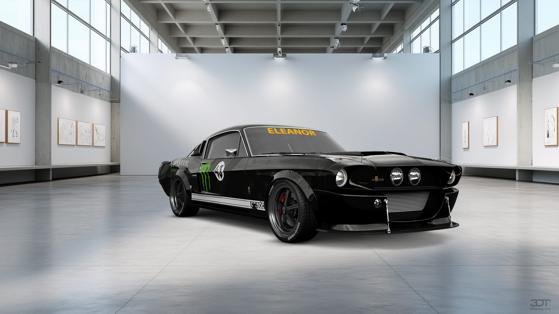 Mustang GT500 2 Door Coupe 1968 tuning