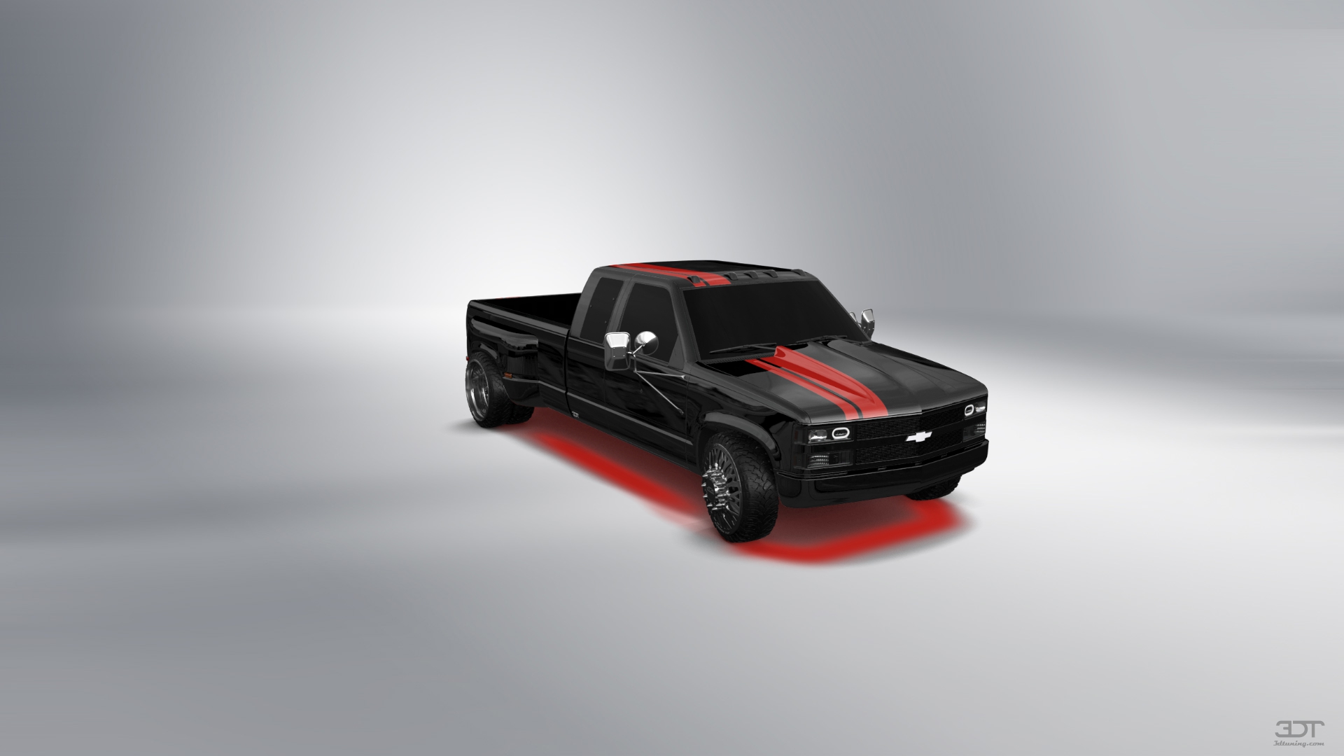 Chevrolet K3500 Extended Cab Pickup Truck 1988