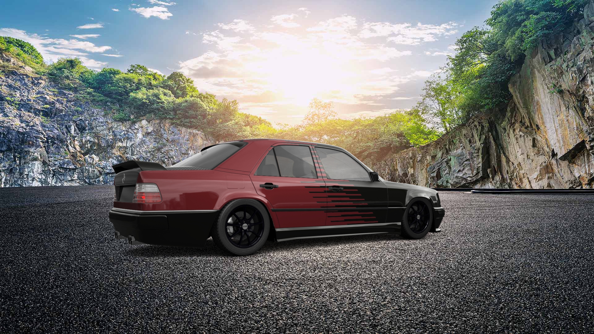 Mercedes E-Class Sedan 1984 tuning