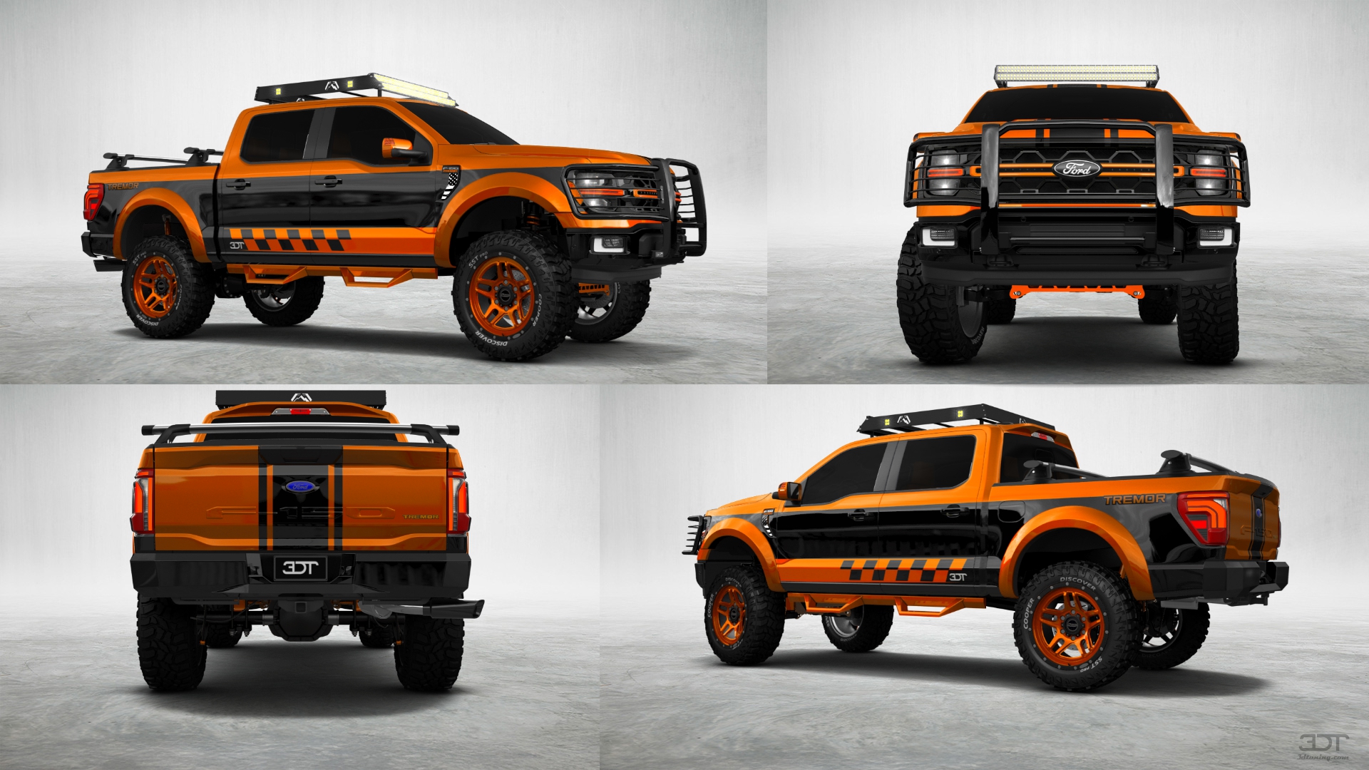 Ford F-150 SuperCrew 4 Door pickup truck 2024 tuning