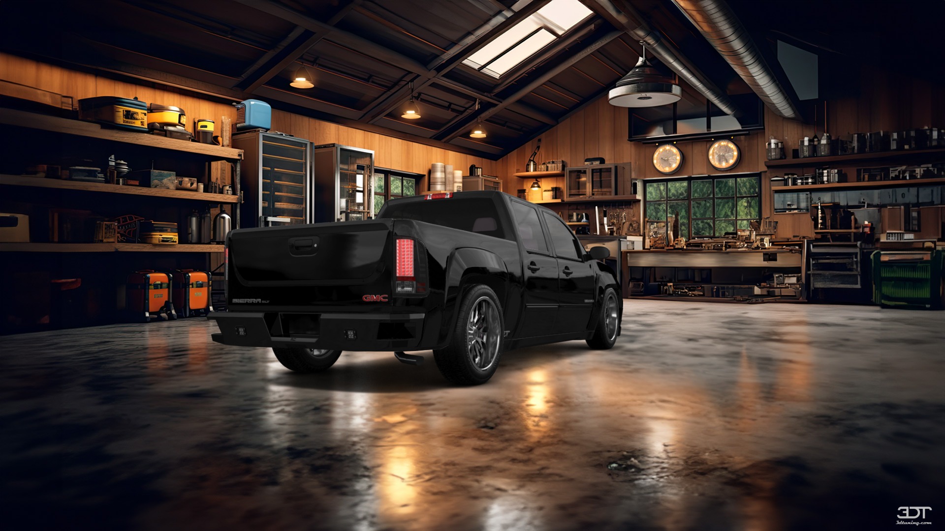 GMC Sierra 1500 Crew Cab 5.8 ft box 4 Door pickup truck 2007