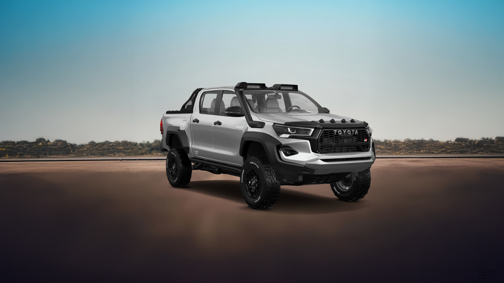 Toyota Hilux Double Cab 4 Door pickup truck 2015