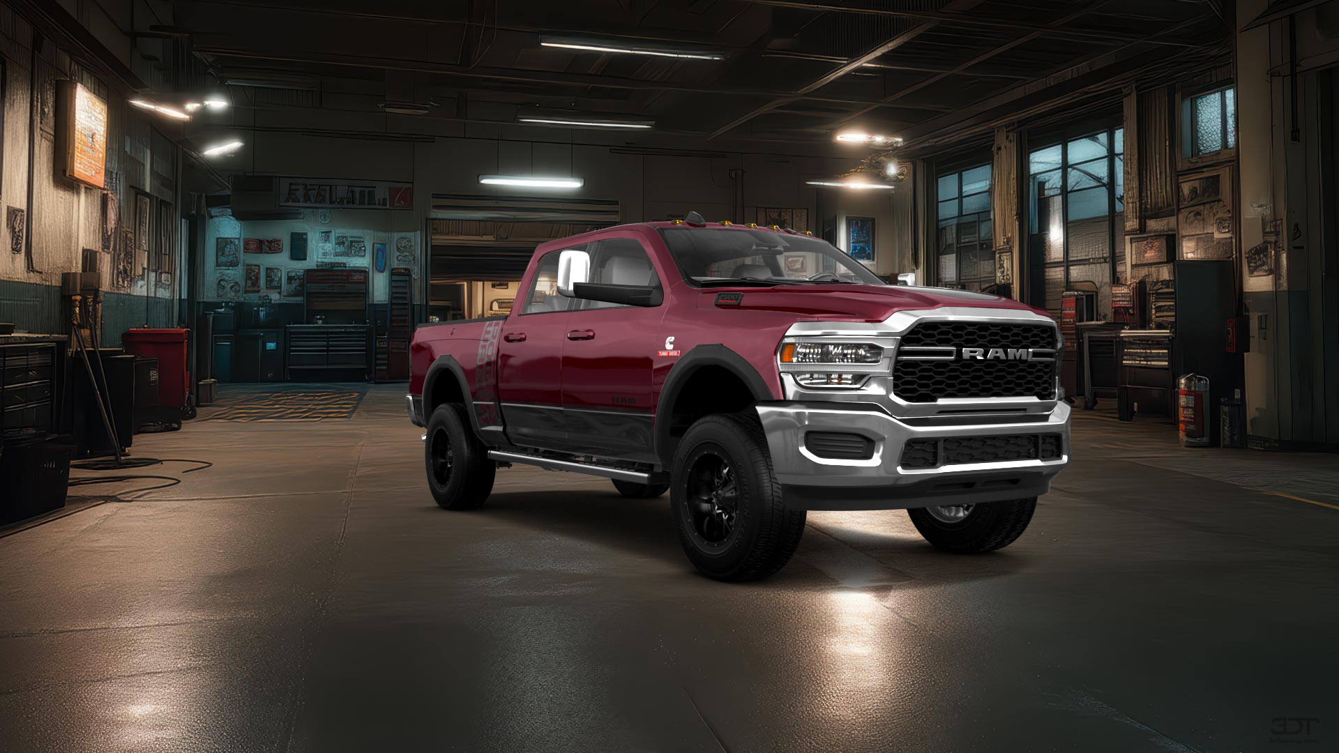 Dodge Ram 2500 4 Door pickup truck 2020 tuning
